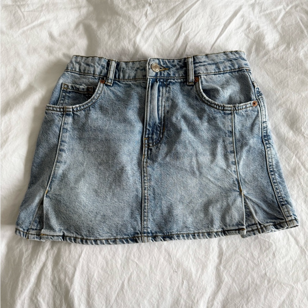 Zara Denim Mini Skirt